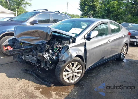 2016 Hyundai Elantra Se z USA, uszkodzony, nr VIN KMHDH4AE4GU568357